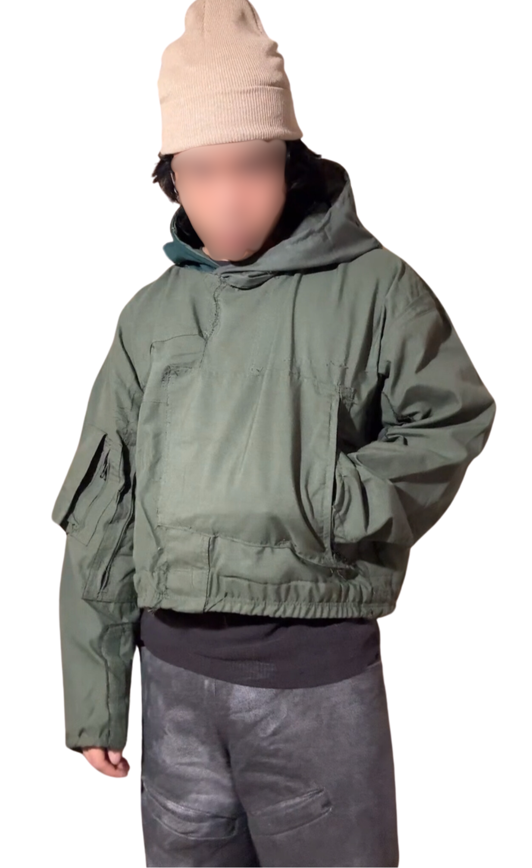 Reconstructed Pilot Hoodie